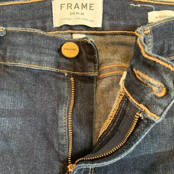 Frame Denim Le Skinny de Jeanne Queens Way Jean 31 - Picture 9 of 9